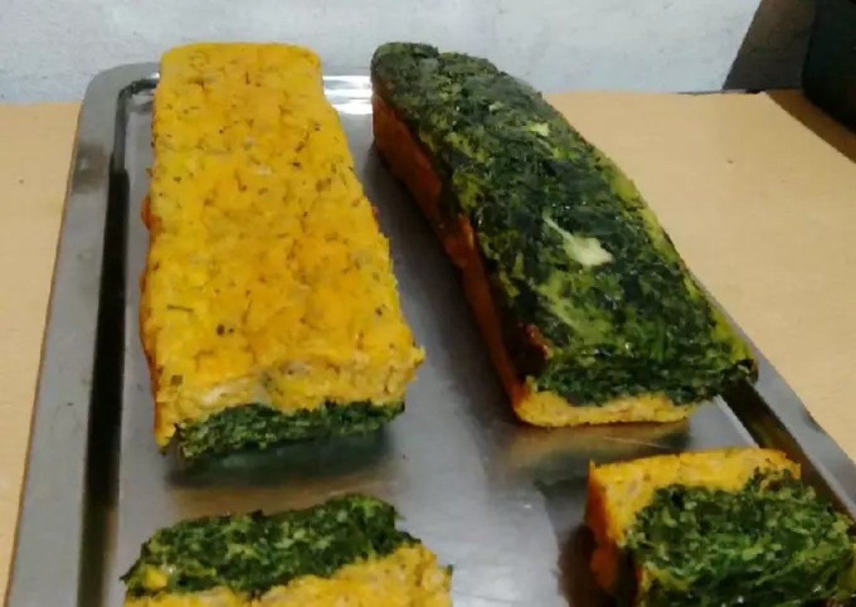 Terrina de espinacas y calabaza