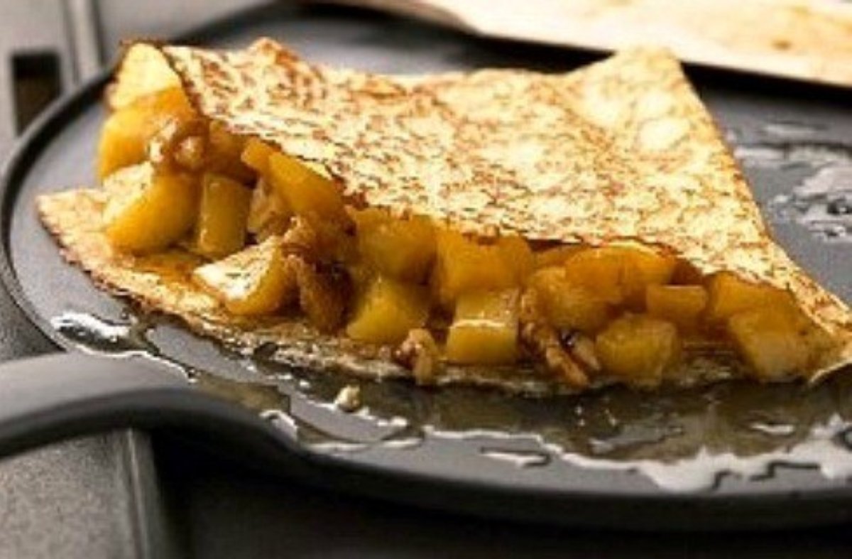 Panqueques de Manzana