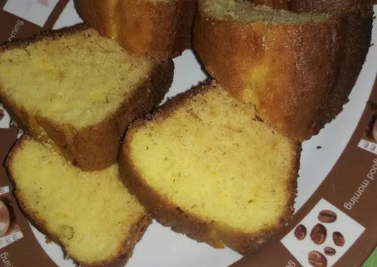 Budín de limón sin gluten