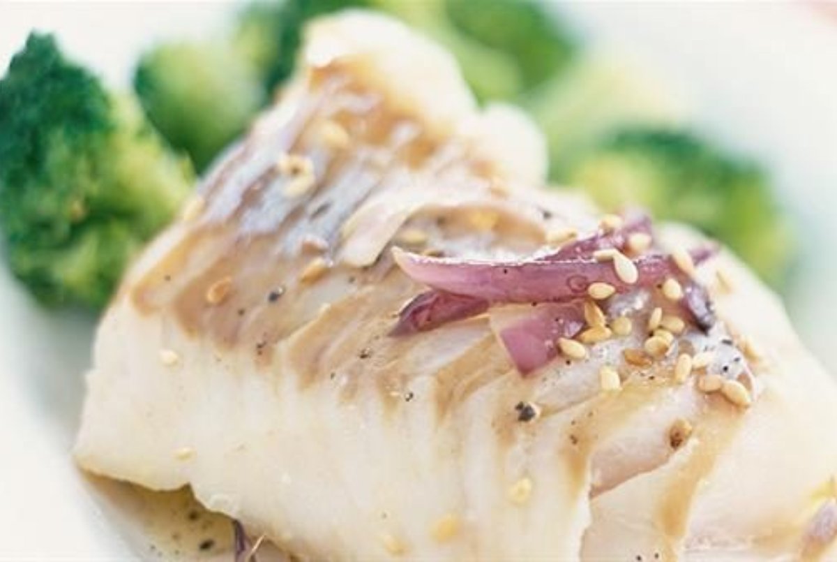 Filete de merluza a la crema