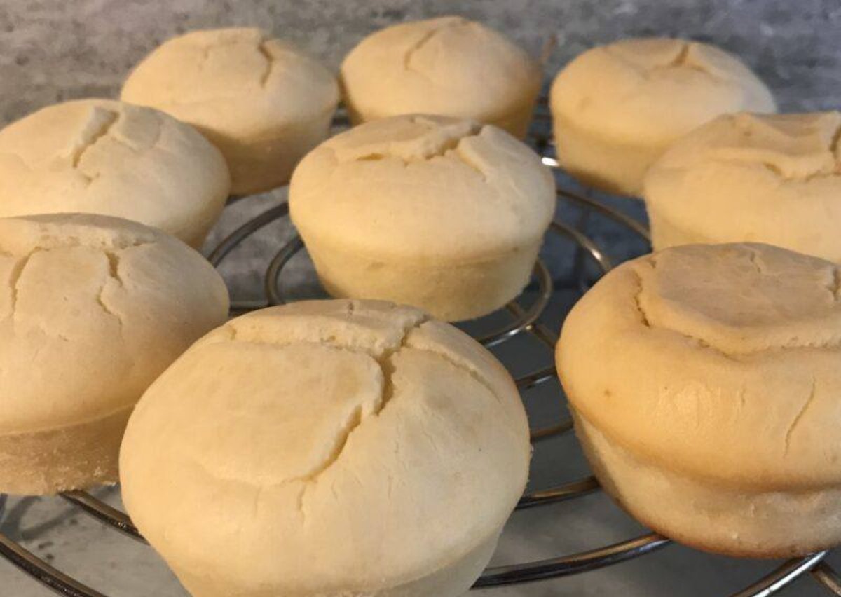 Magdalenas con harina de arroz