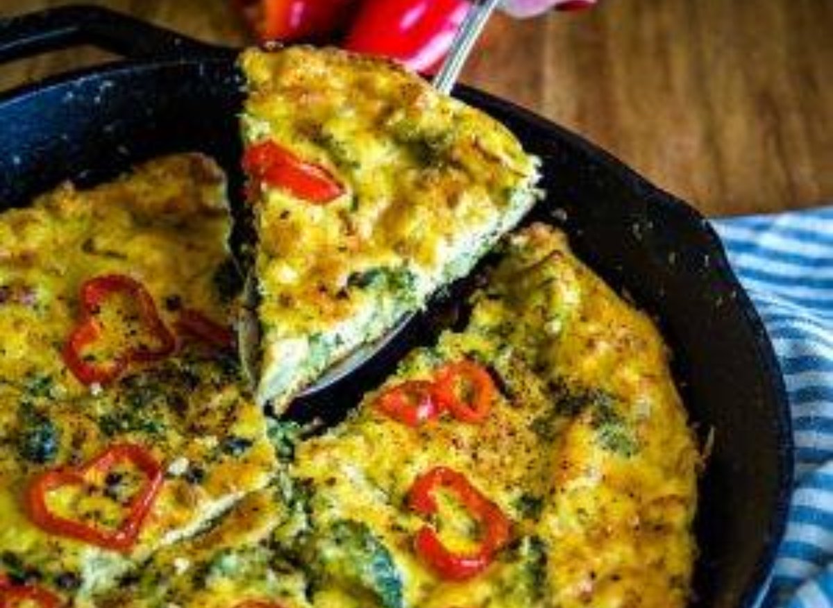 Frittata de brócoli