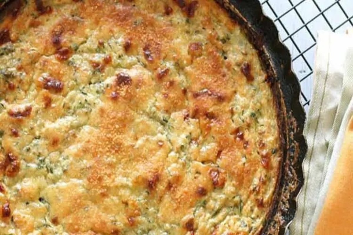 Pastel de calabacín y zanahoria sin harina