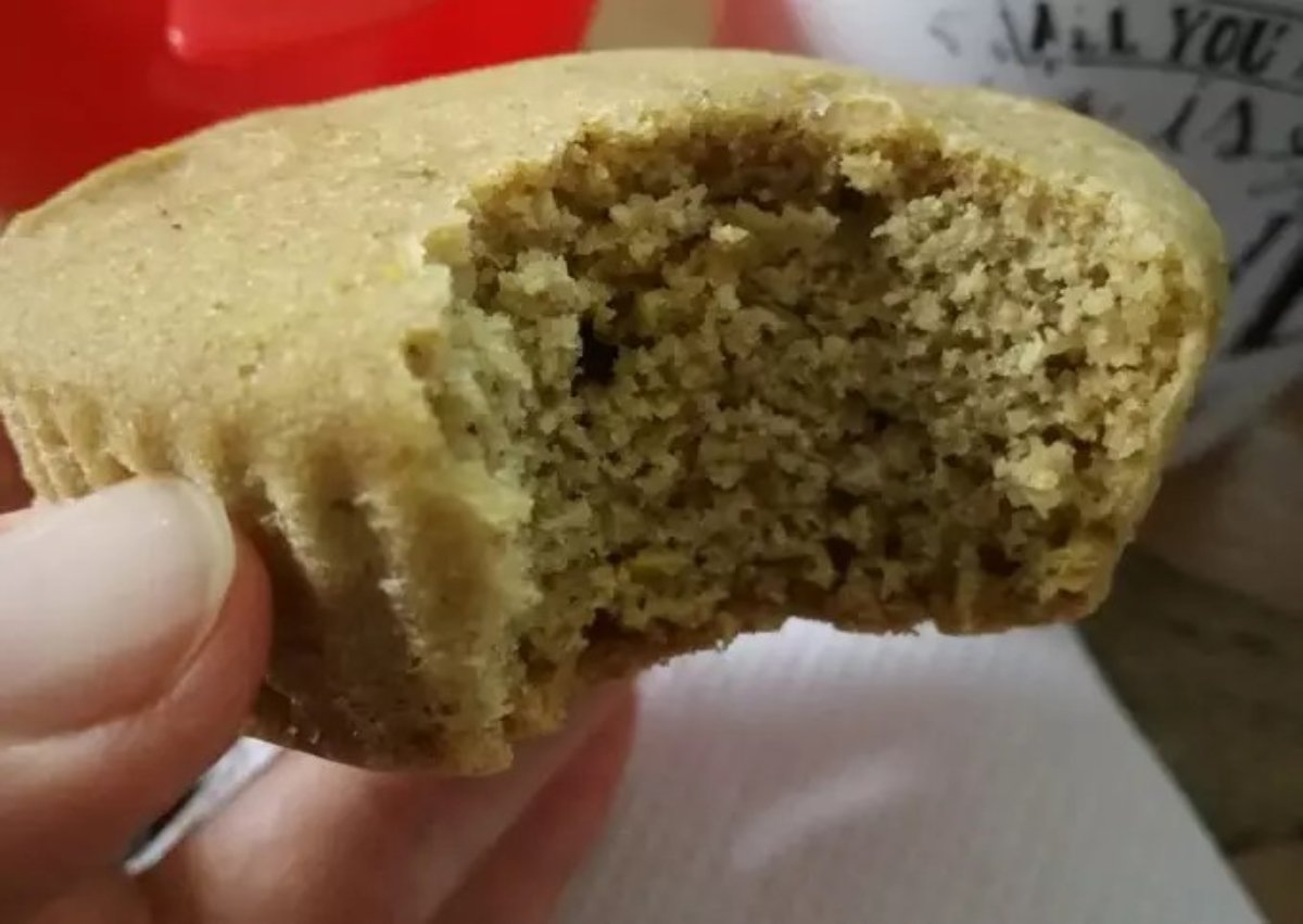 Muffins de limón, con harina de arroz integral yamaní