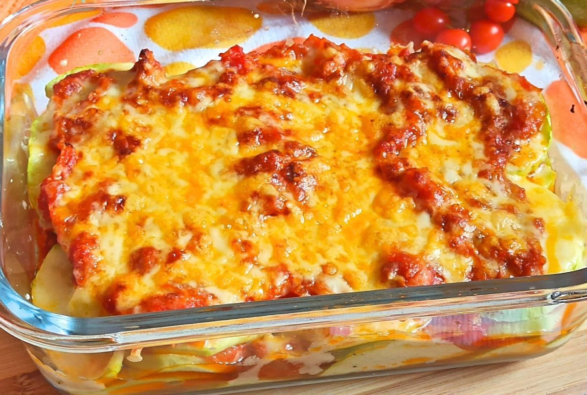 CALABACINES GRATINADOS CON ATÚN