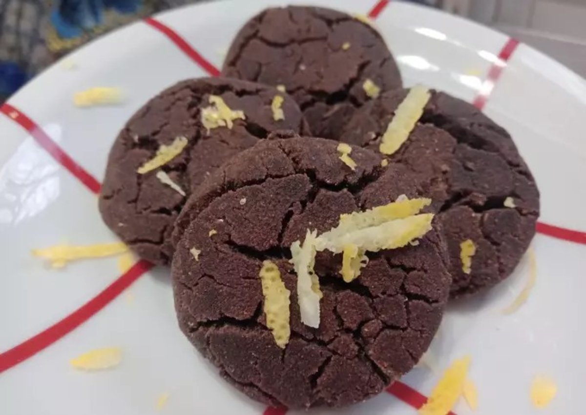 Galletitas de algarroba y limón