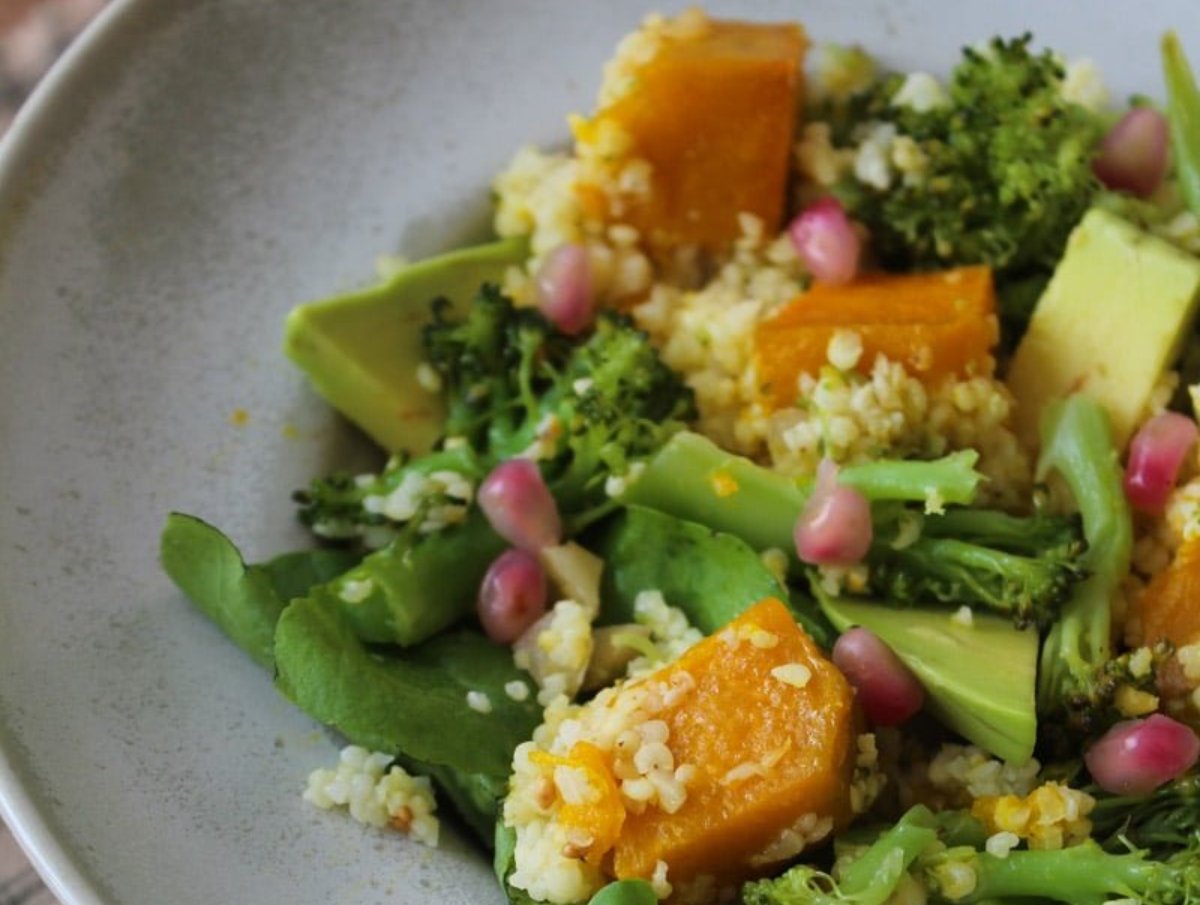 ENSALADA DE CALABAZA Y MIJO