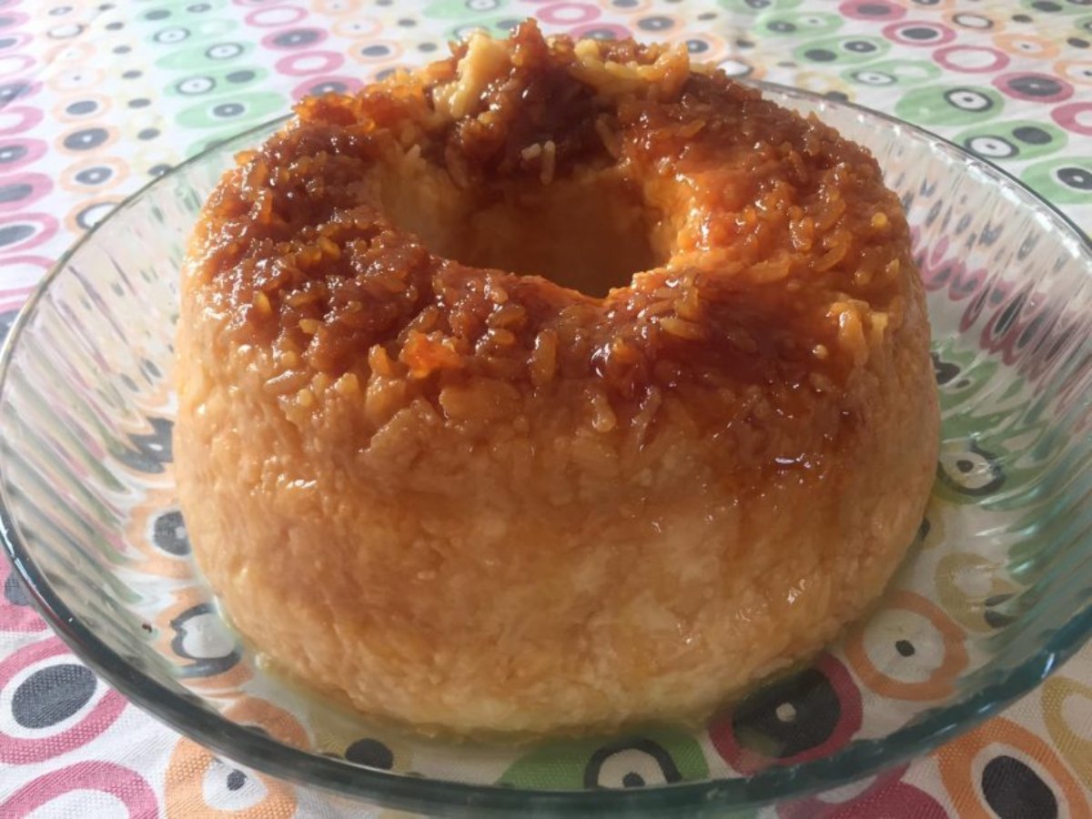 Budín de arroz