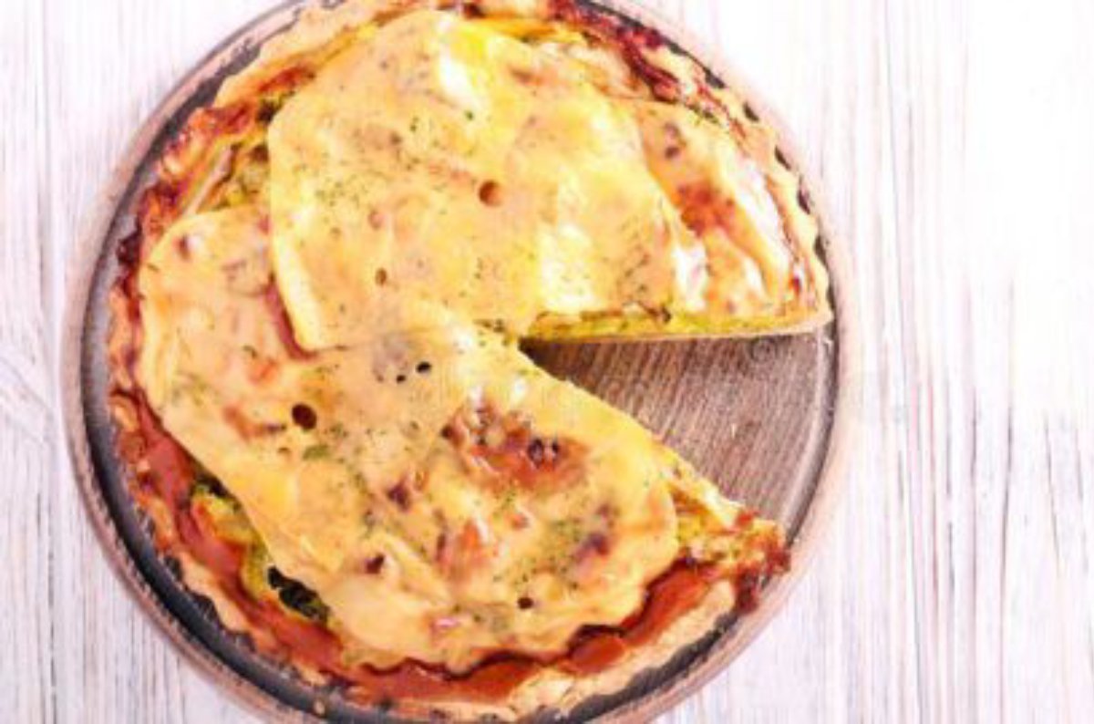 Pastel de Coliflor y pollo.