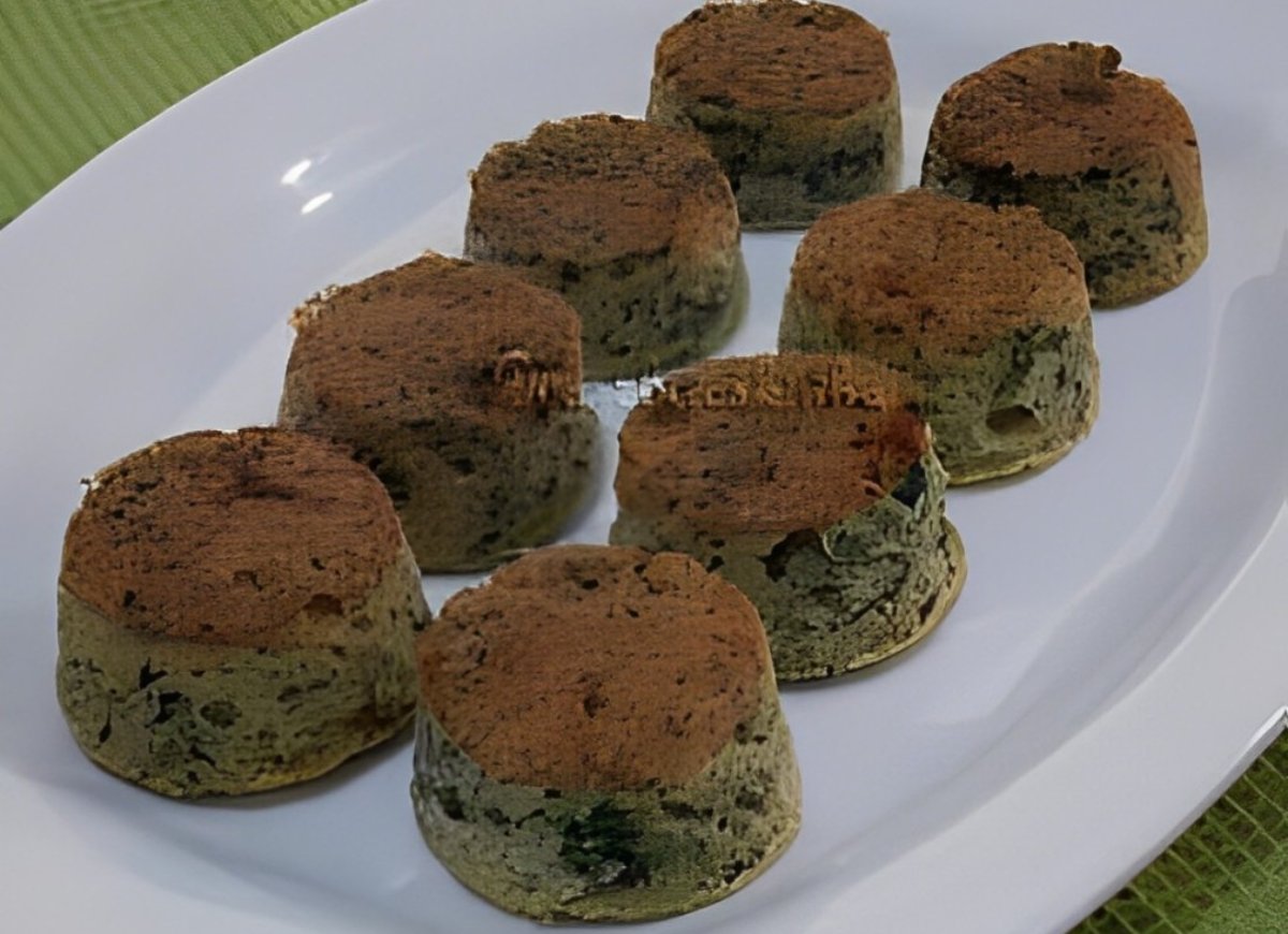 Galletas de avena y espinacas al horno