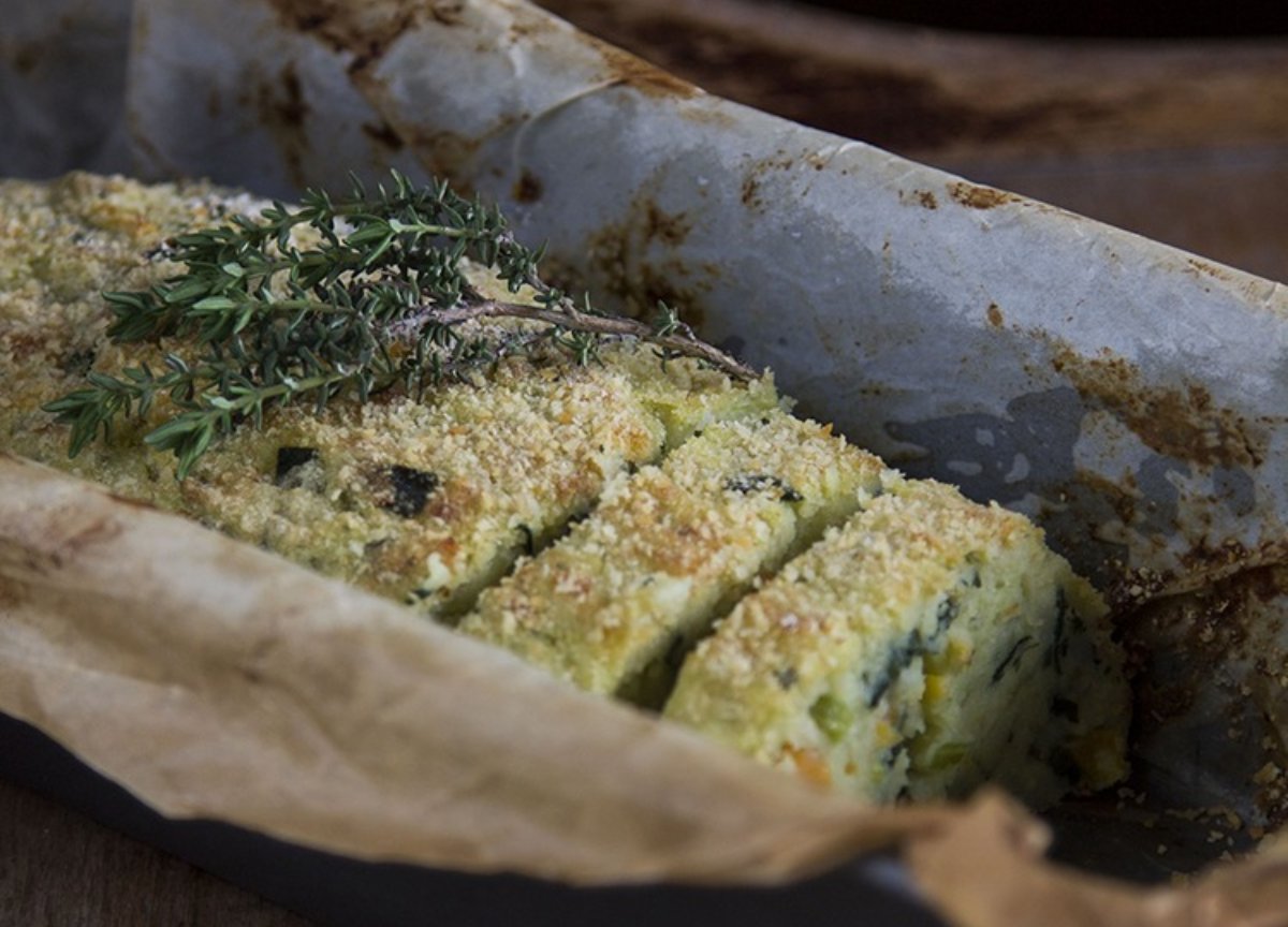 Pastel de carne vegetariano