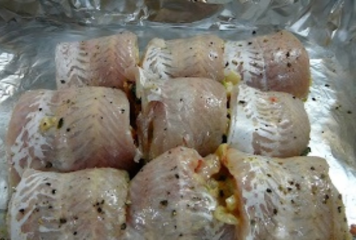 Arrolladitos de pescado – light