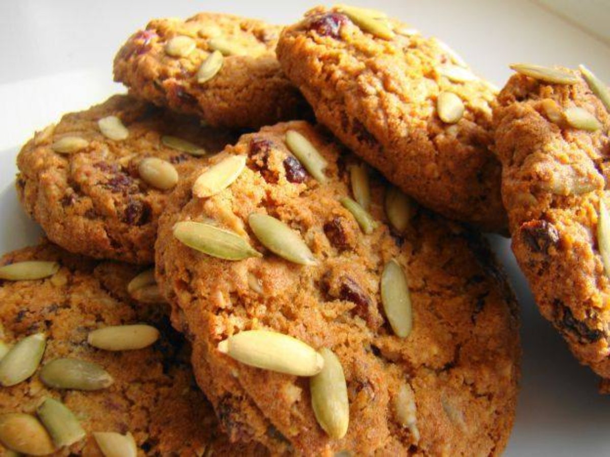 GALLETAS DE ARÁNDANOS Y CALABAZA