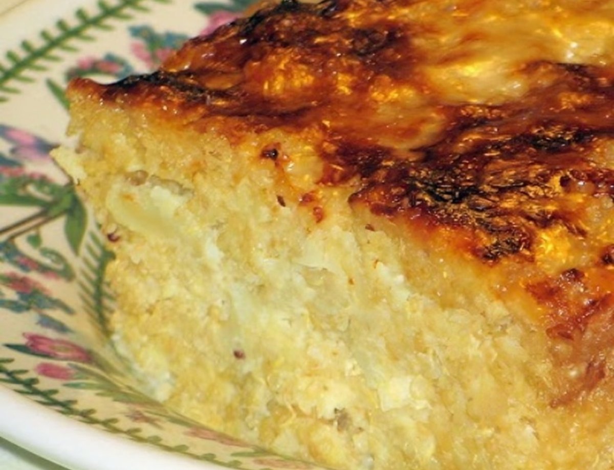 Budín de Coliflor y Quínoa