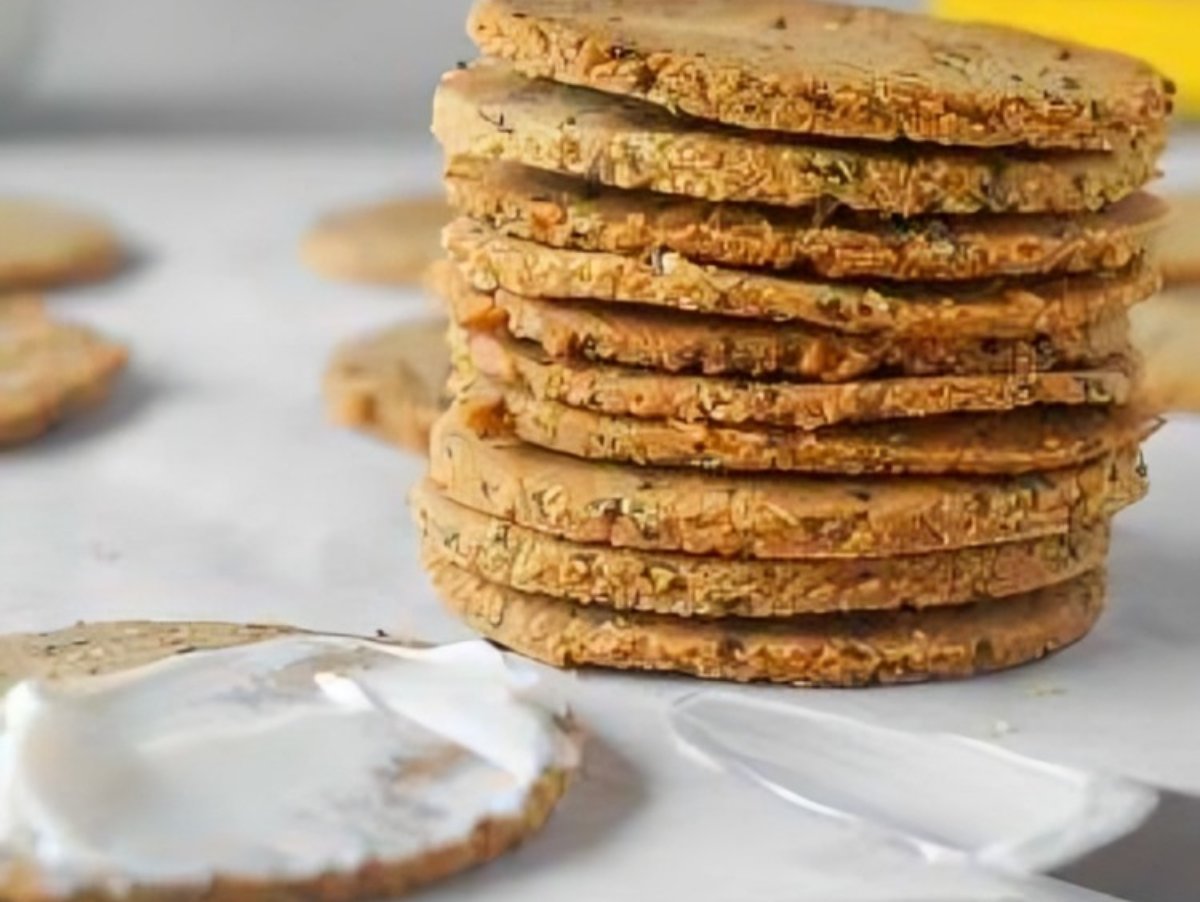 Galletas de chía bajas en carbohidratos