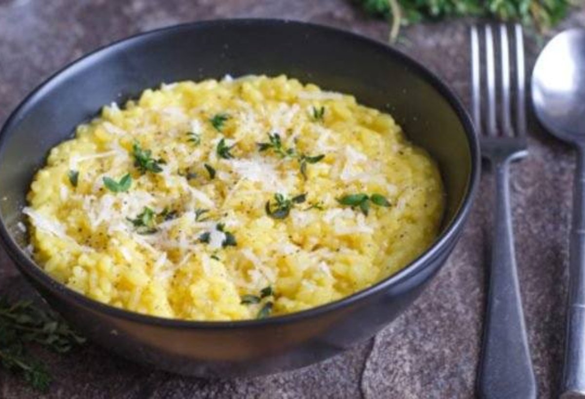 Risotto de queso