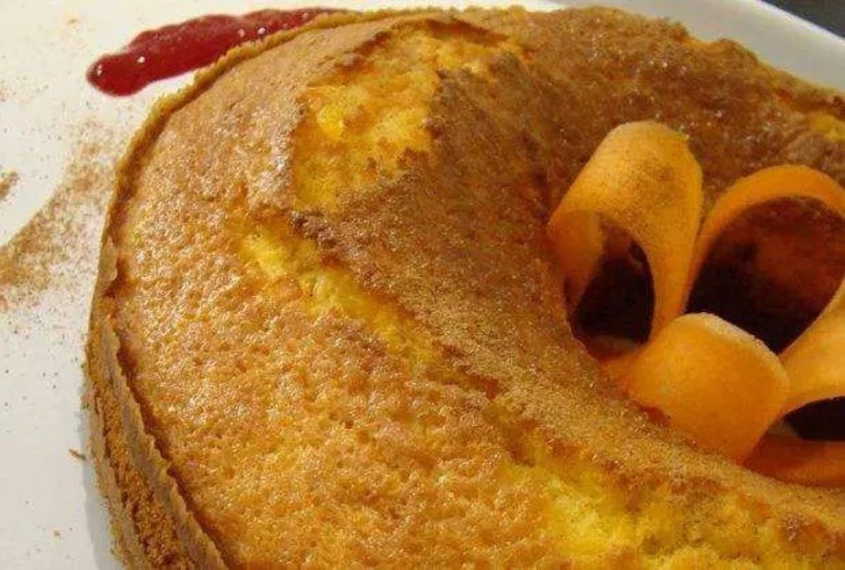 PASTEL DE ZANAHORIA CON NARANJA.