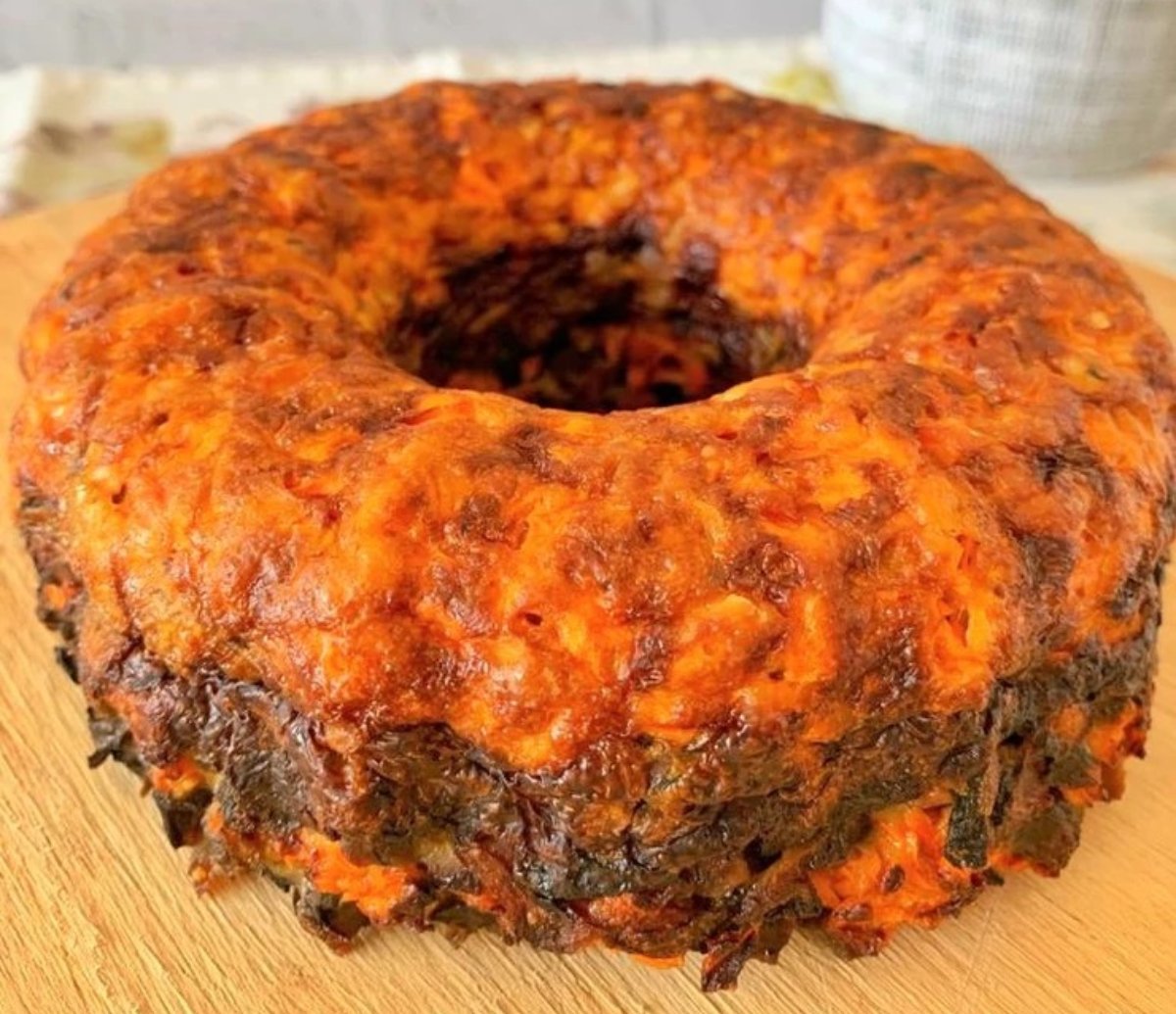 Budín de zanahoria y remolacha