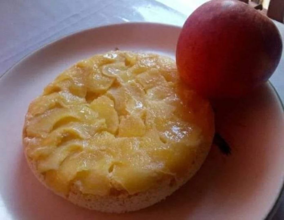 TORTA DE MANZANA INDIVIDUAL