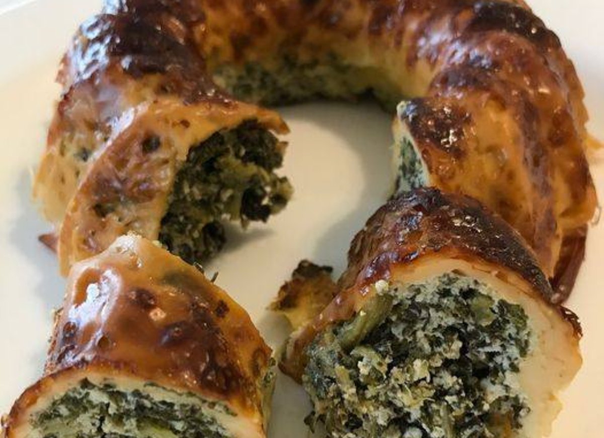 BUDÍN DE ACELGA Y QUESO