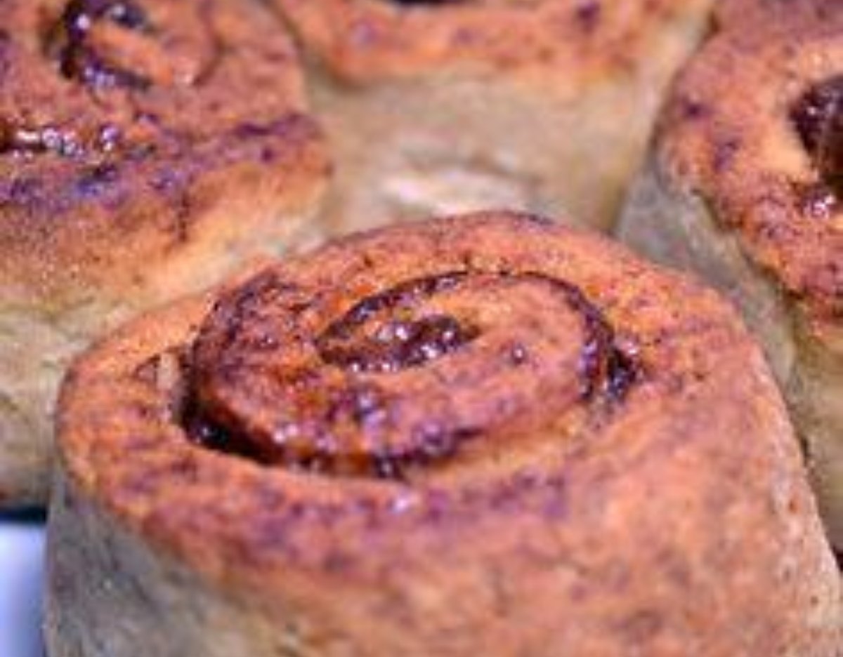 Rollos de Canela sin gluten.