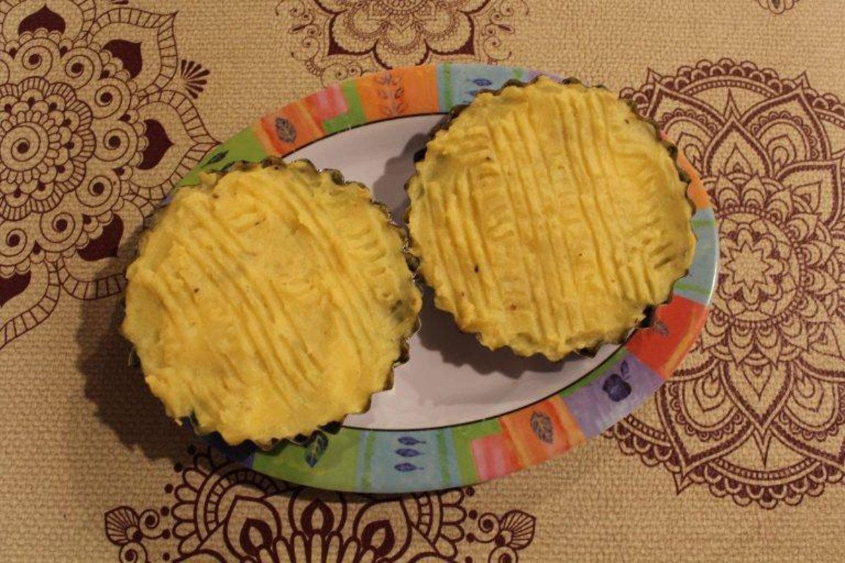 Cazuelas de acelga y papa