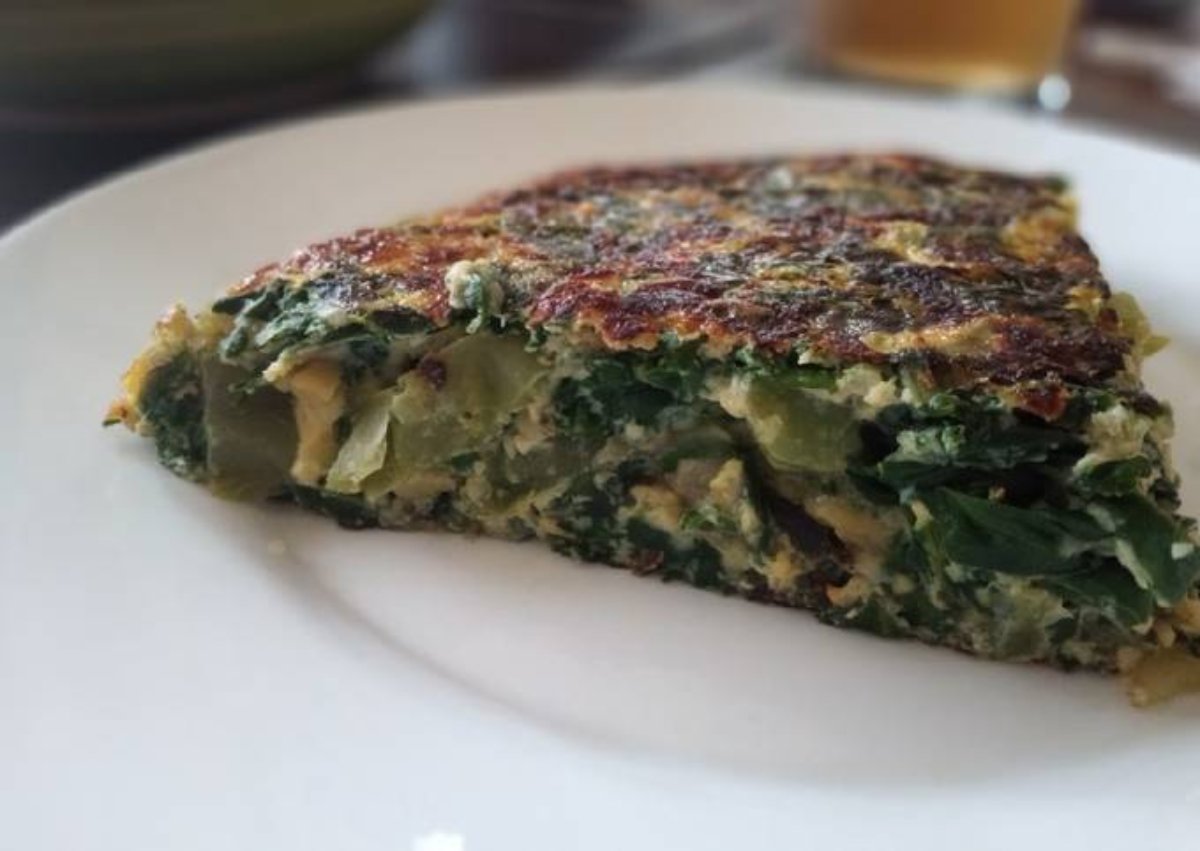 Pastel de acelga sin masa