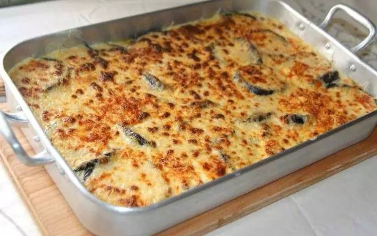Pastel de berenjenas al horno