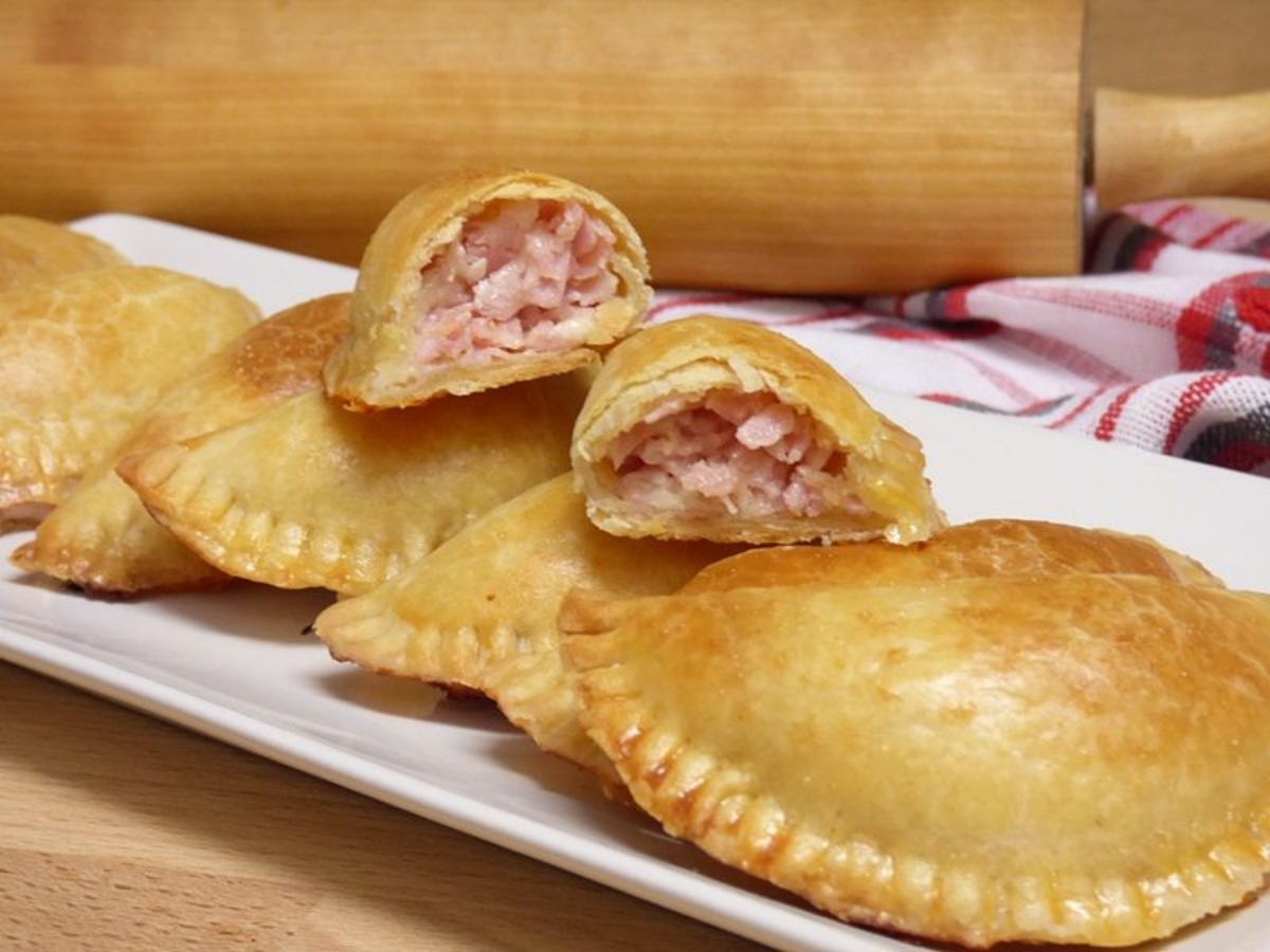 Empanadas de Jamón y Queso sin harina