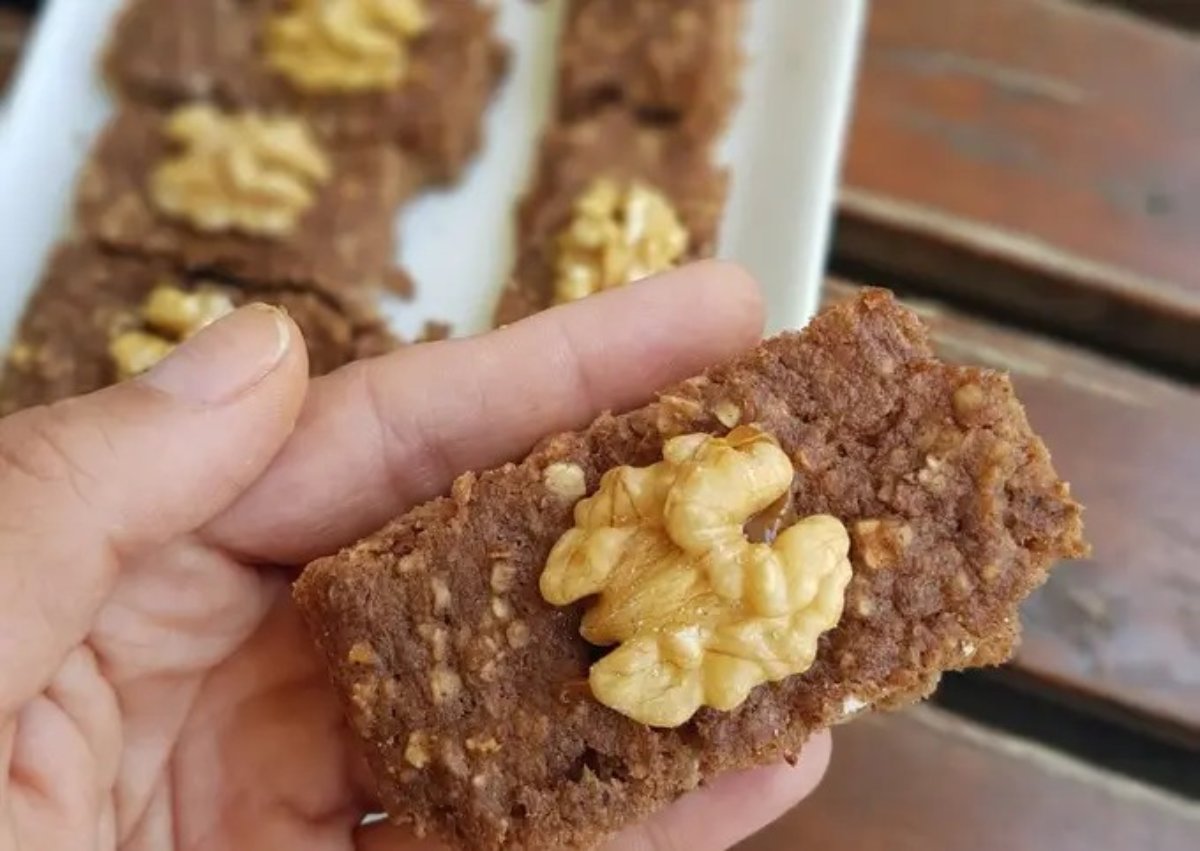 Brownie saludable de Quinoa y Banana