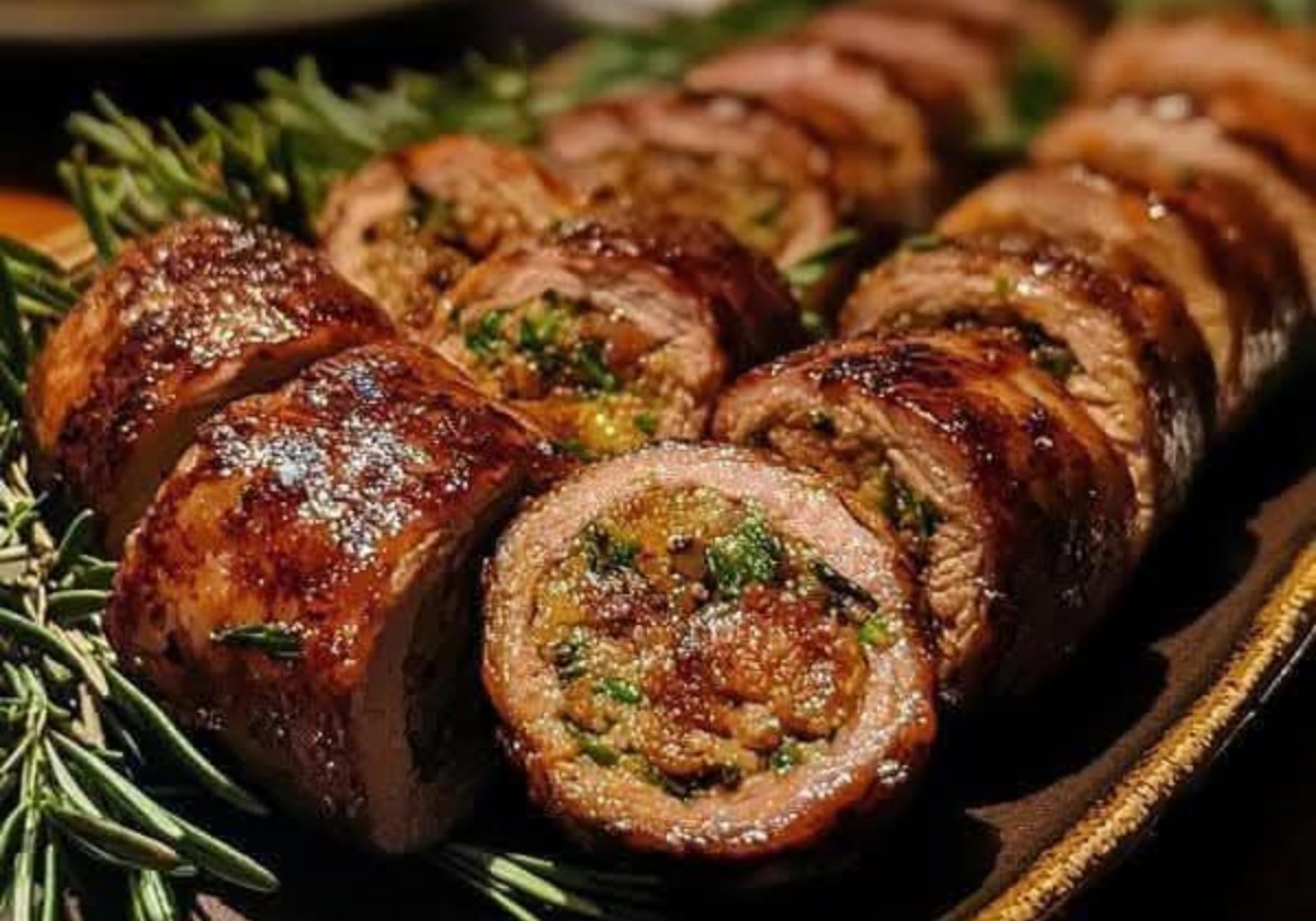 CENA PARA NAVIDAD: ROLLO DE CARNE RELLENO!