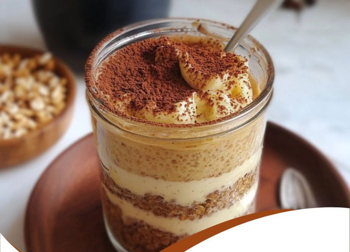 Tiramisú de Avena Saludable