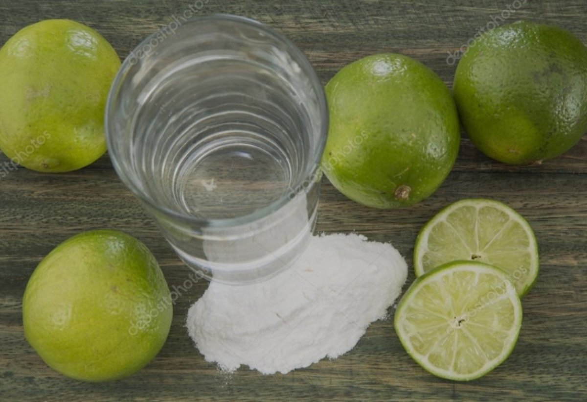 beneficio de la mezcla de bicarbonato y limón