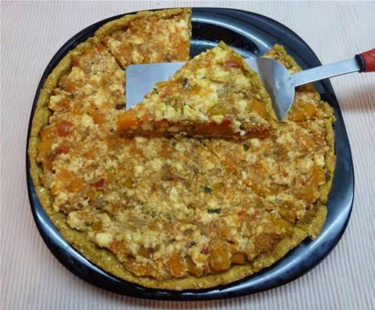 Tarta de zapallo o anco, avena y ricota