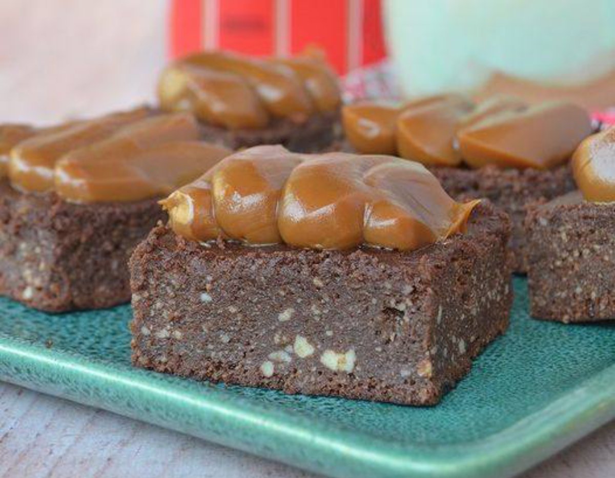 CUADRADOS DE CHOCOLATE Y RICOTA