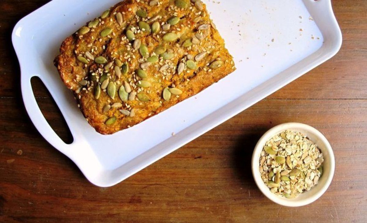 Budín de zanahorias (carrot cake salado)