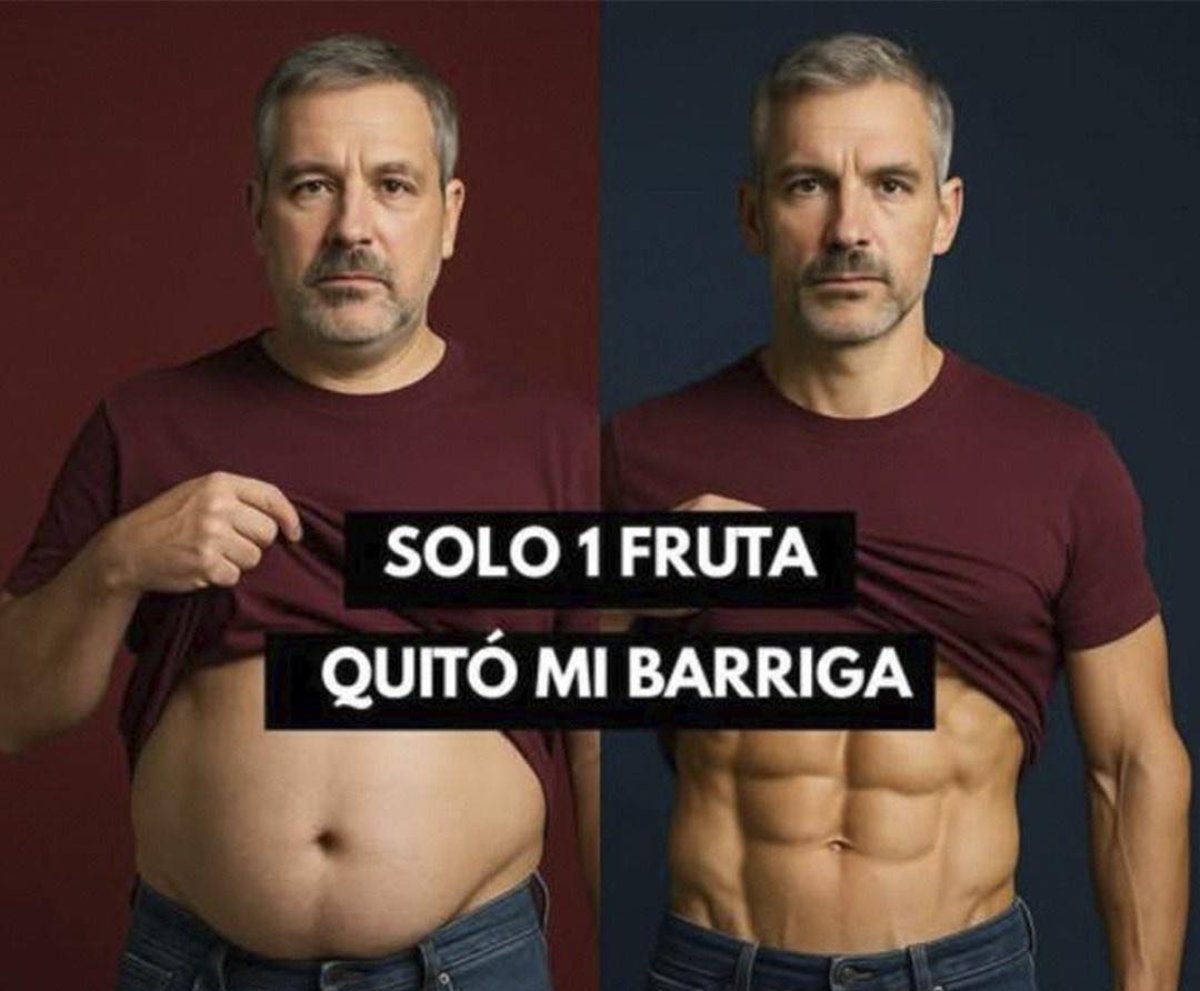 Derrite la grasa del estómago con la combinación de estas dos frutas