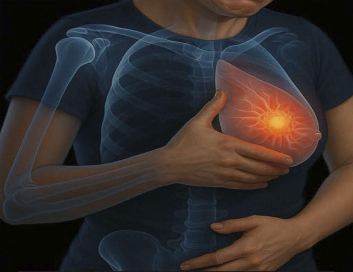 Estos son los síntomas que puedes padecer si tienes cáncer de mama
