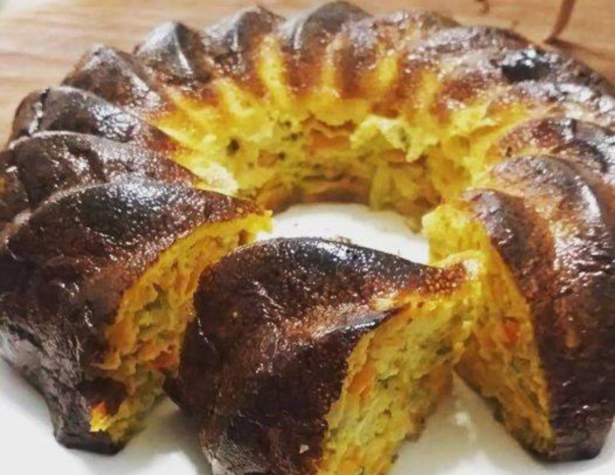 BUDÍN DE ZAPALLITOS Y ZANAHORIAS 