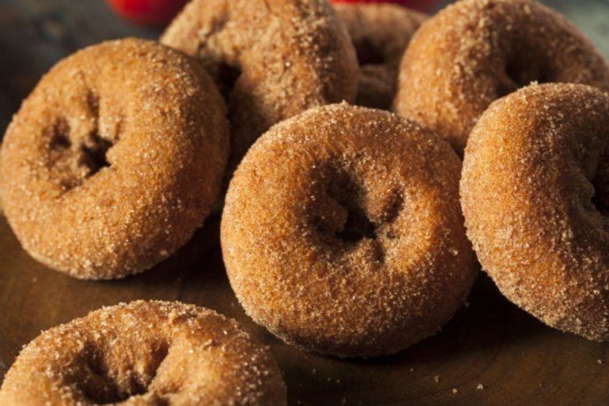 Esponjosas donas de avena con canela, ¡sin freír!