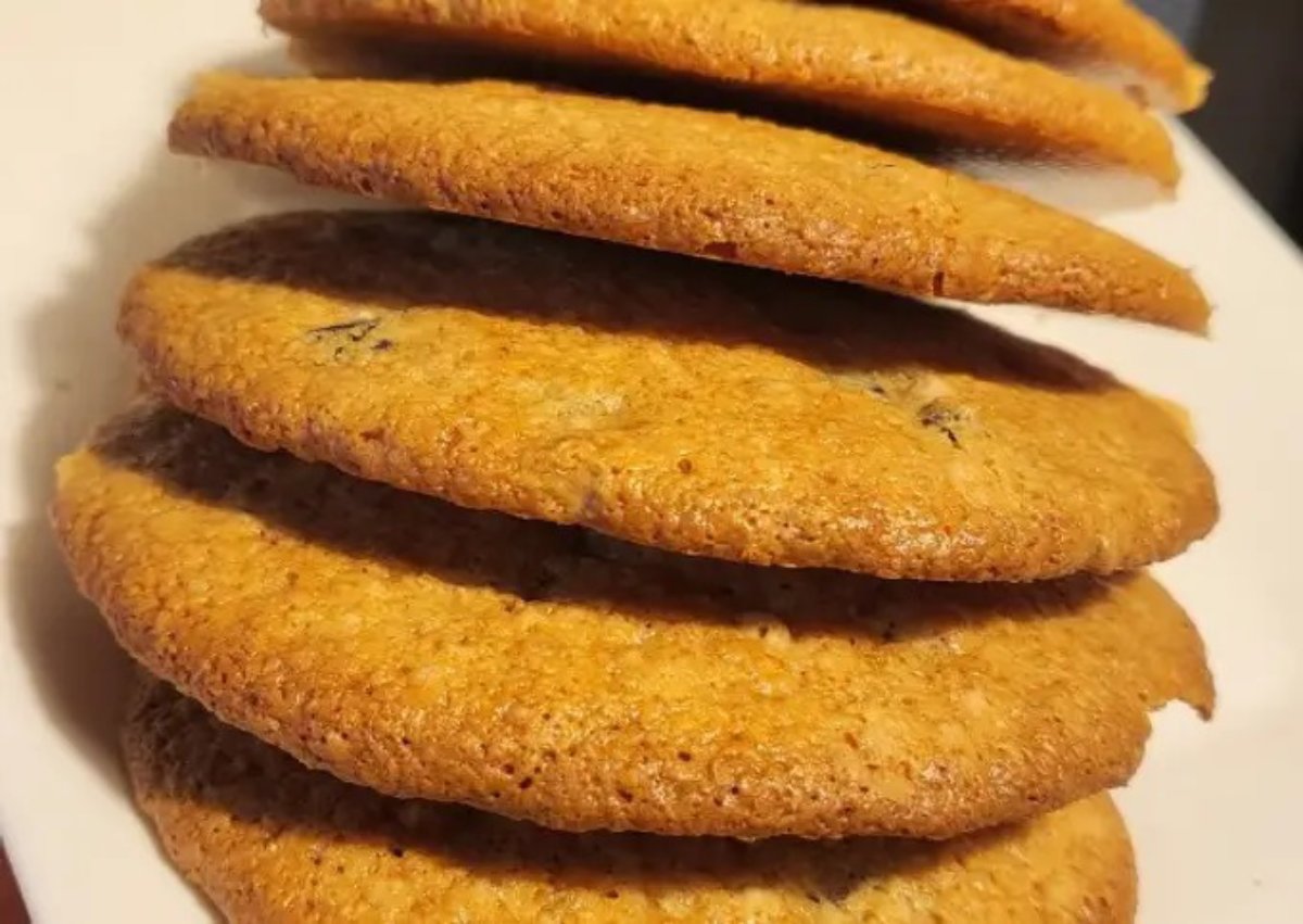 Galletitas de Miel y pasas sin gluten
