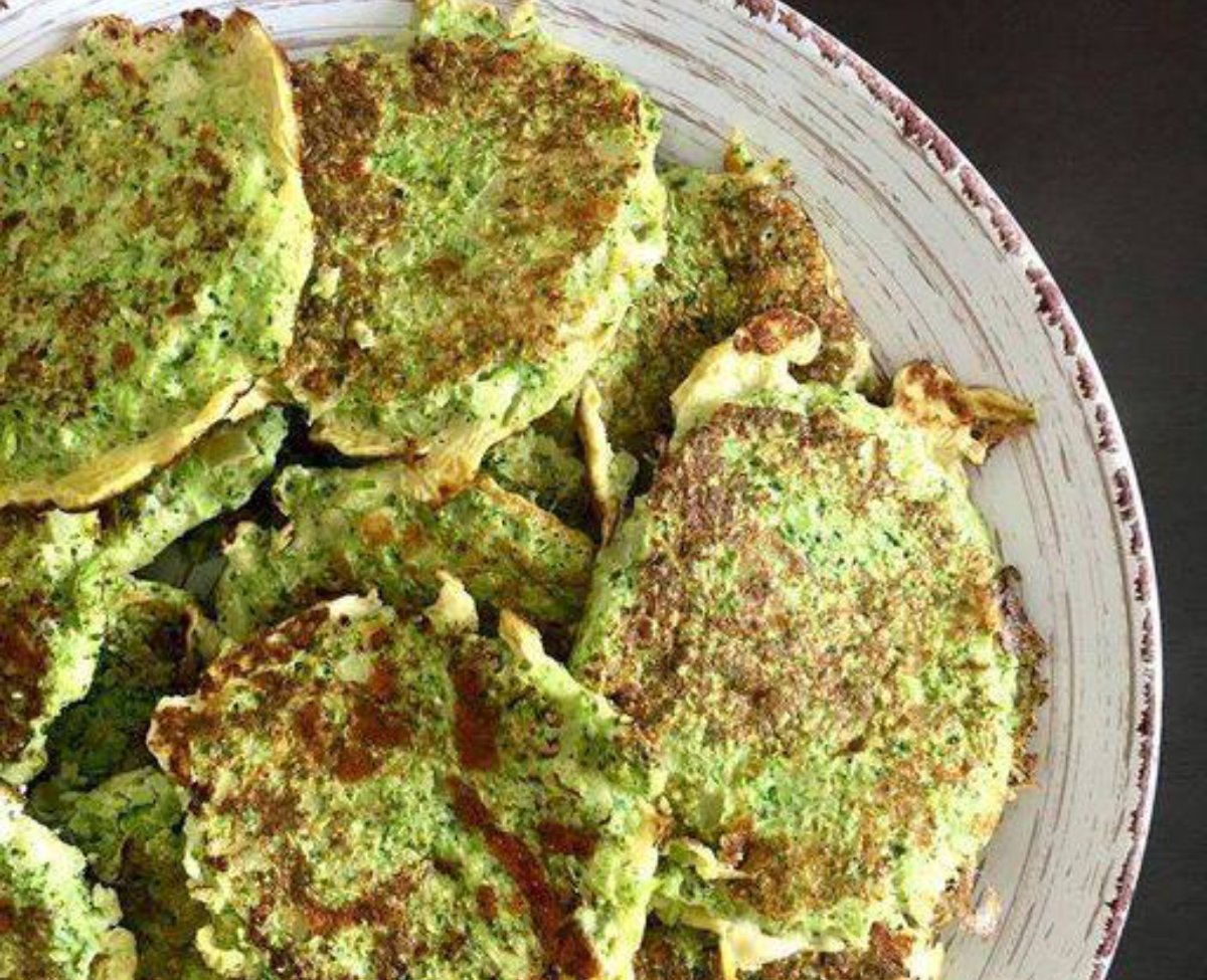 TORTITAS DE BRÓCOLI 