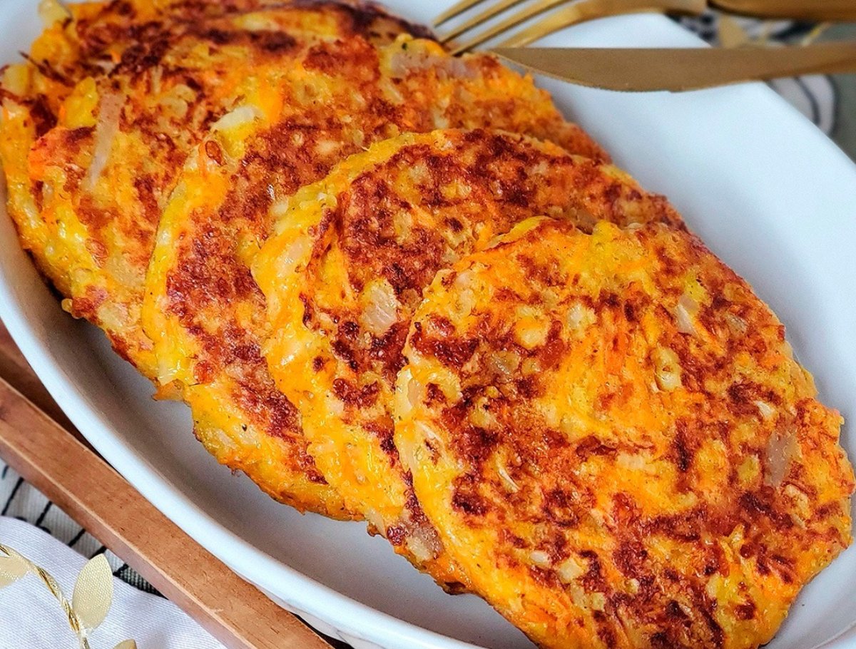 Tortitas de zanahoria