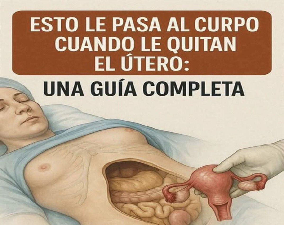 ¿Qué le pasa a tu cuerpo cuando te quitan la matriz?