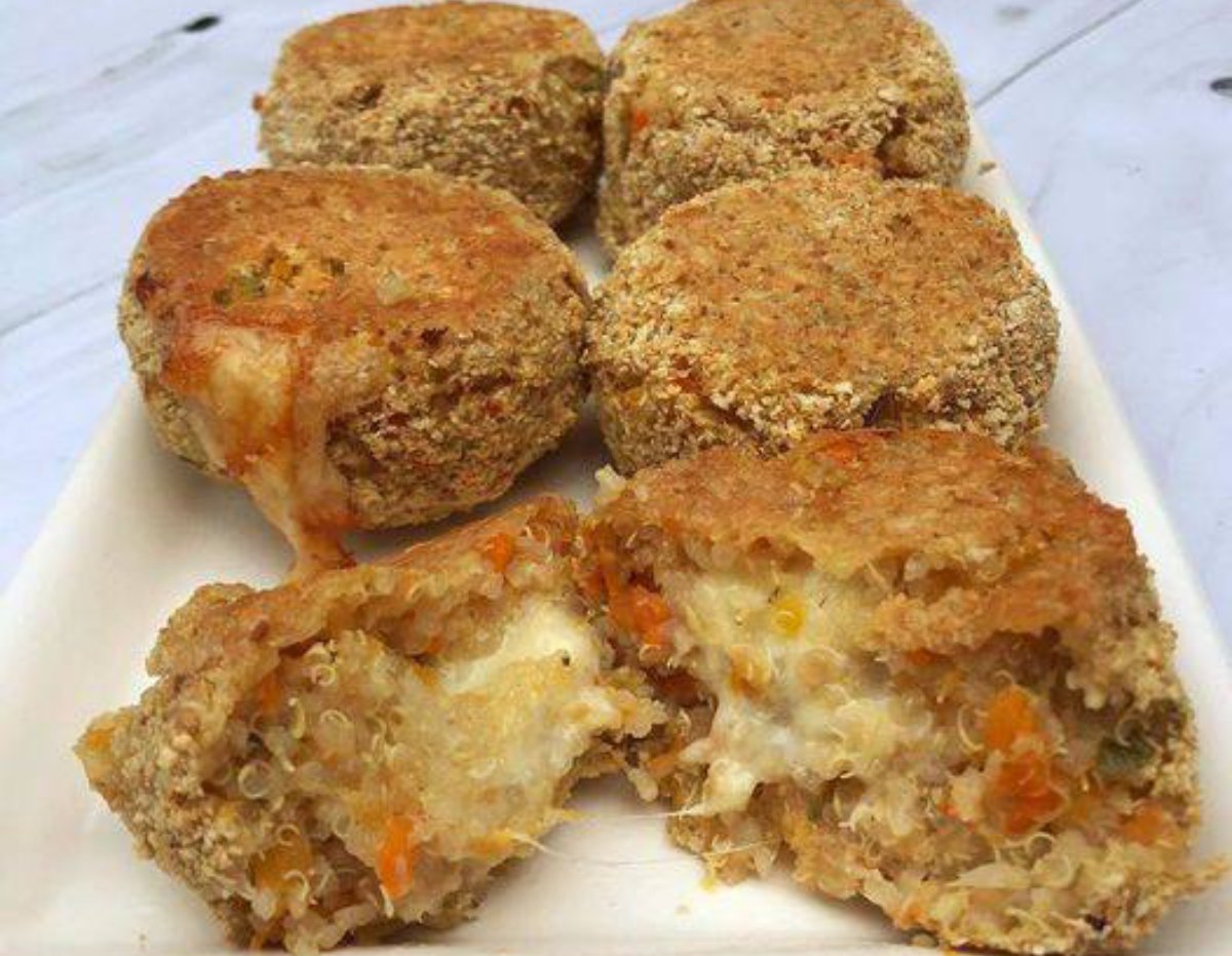 Hoy hacemos de quinoa, zanahoria y zapallo