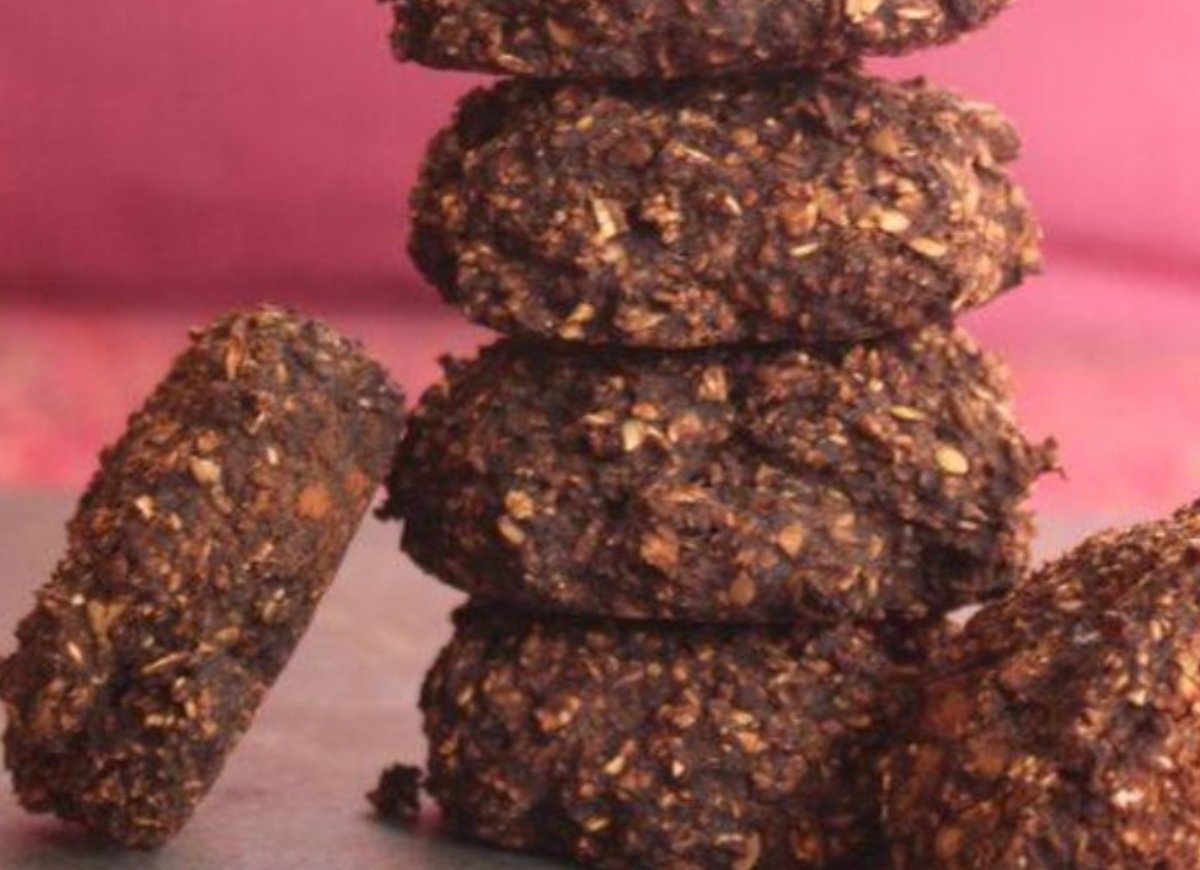 GALLETAS SALUDABLES DE ALGARROBA Y LINO