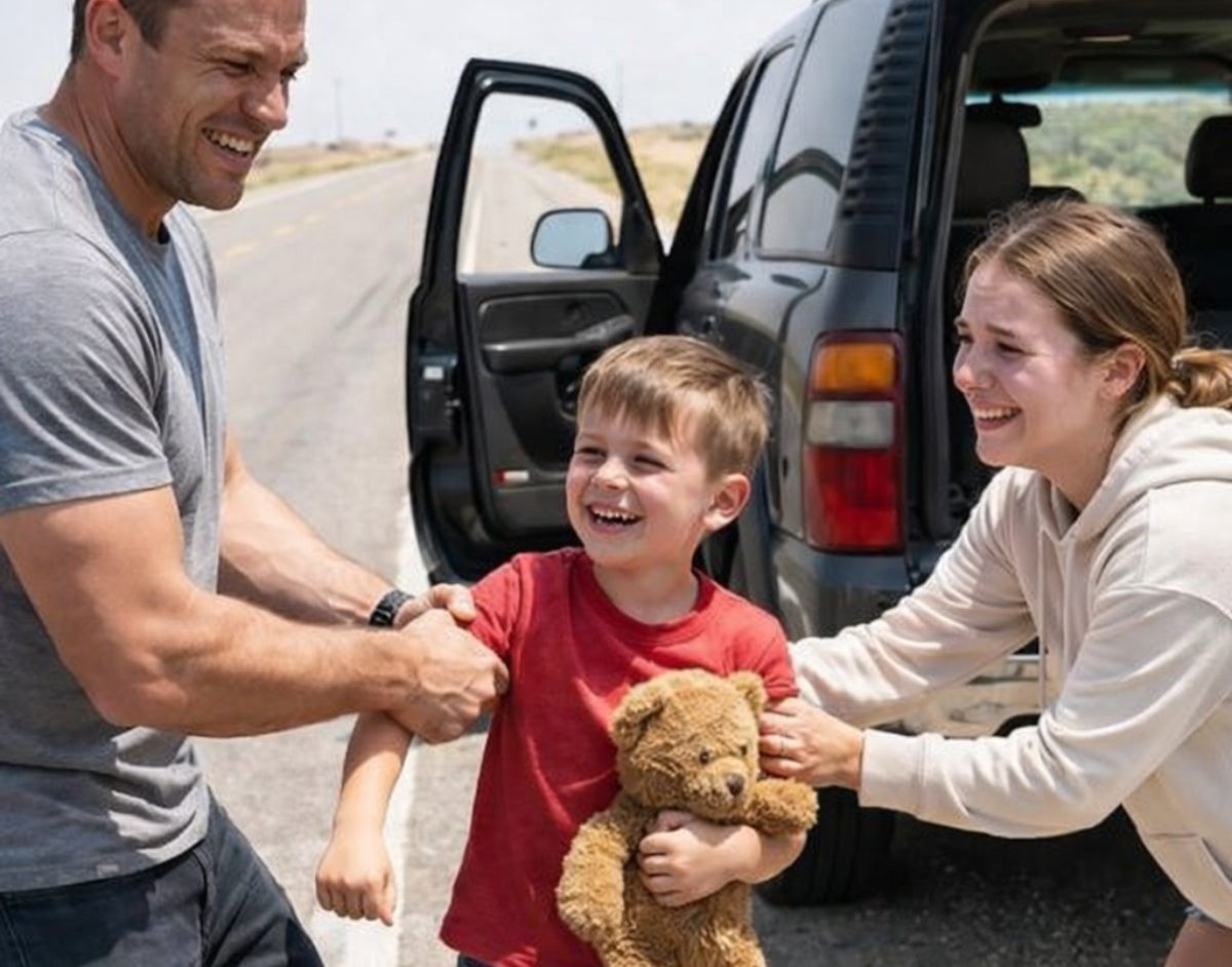 A los diez minutos de viaje, mi esposo frenó en seco y nos dejó en la ruta… y entonces entendí que nada había sido un error