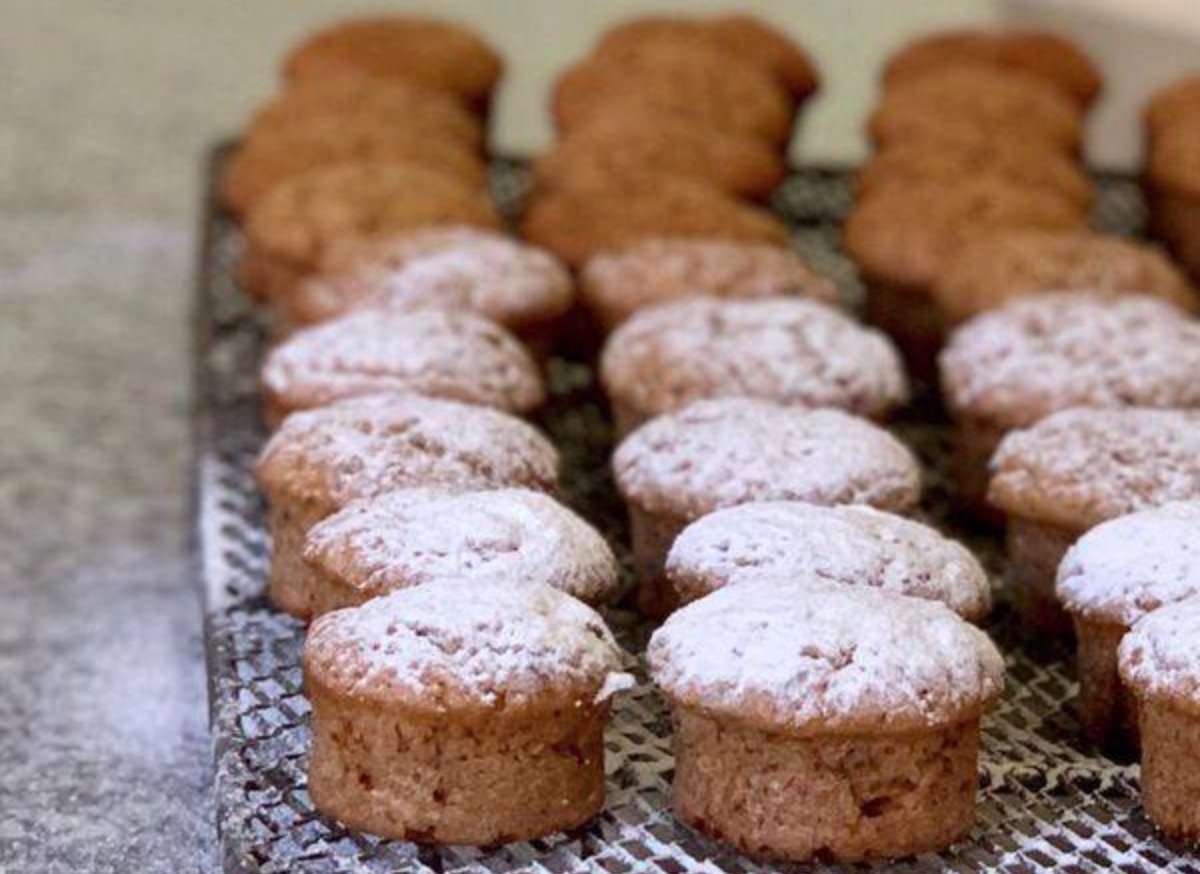 Muffins de zanahoria sin gluten