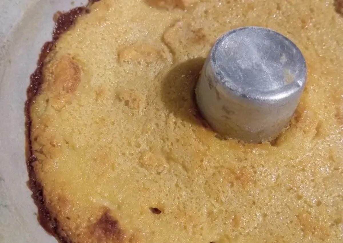 Cheesecake de manzana s/ harina