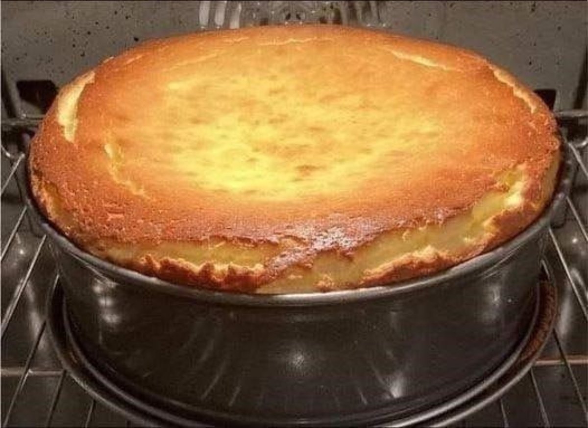 Pastel de Queso Sin Harina